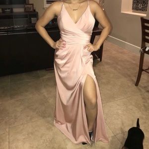 Blush Prom Dress